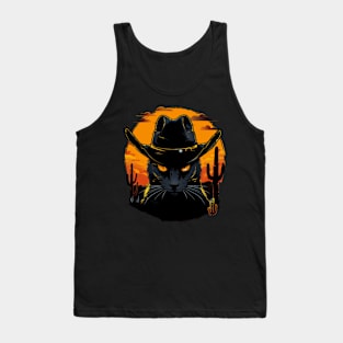 Cat Cowboy Chronicles Feline Tank Top